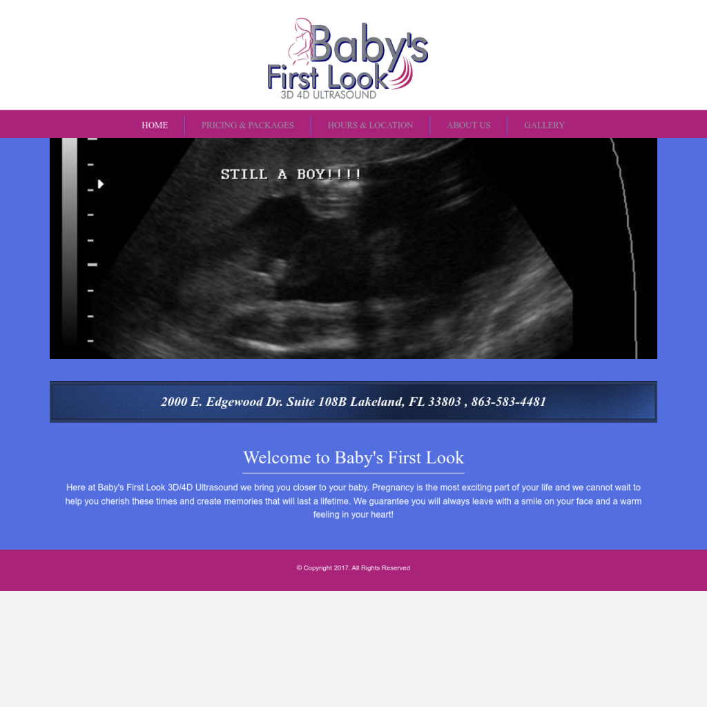 Baby's First Look Ultrasound Clinic