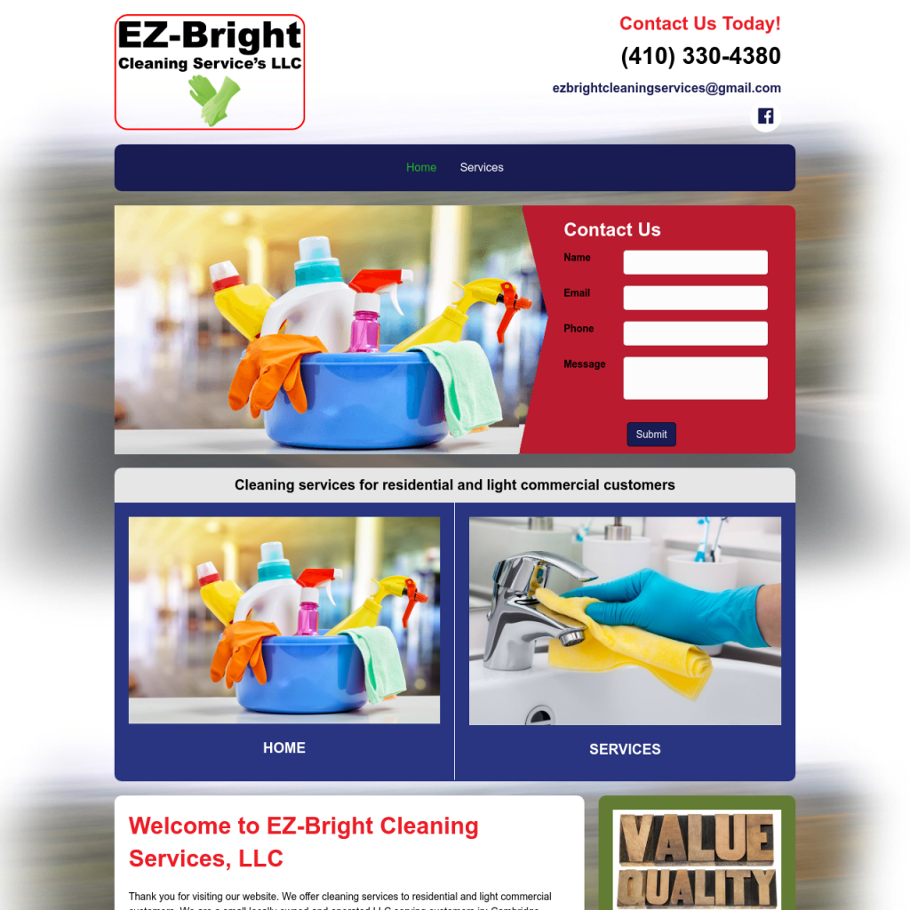 EZ Bright Cleaning Services