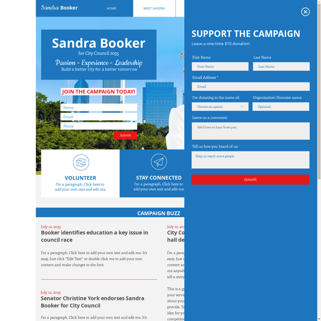Campaign Site