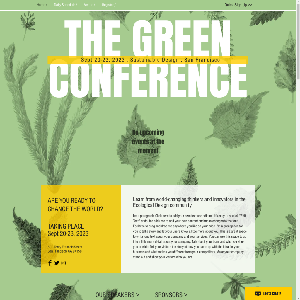 Eco Design Conference