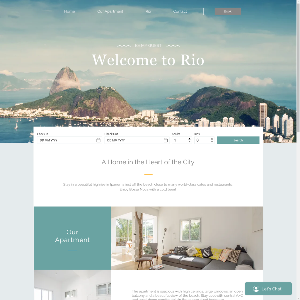 Rio Apartment Rental