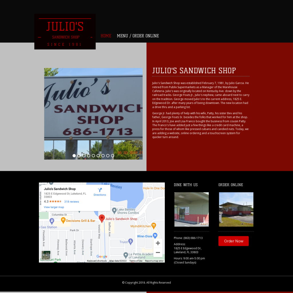 Julio's Sandwich Shop