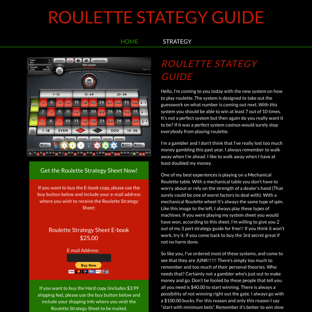 Roulette Strategy Guide