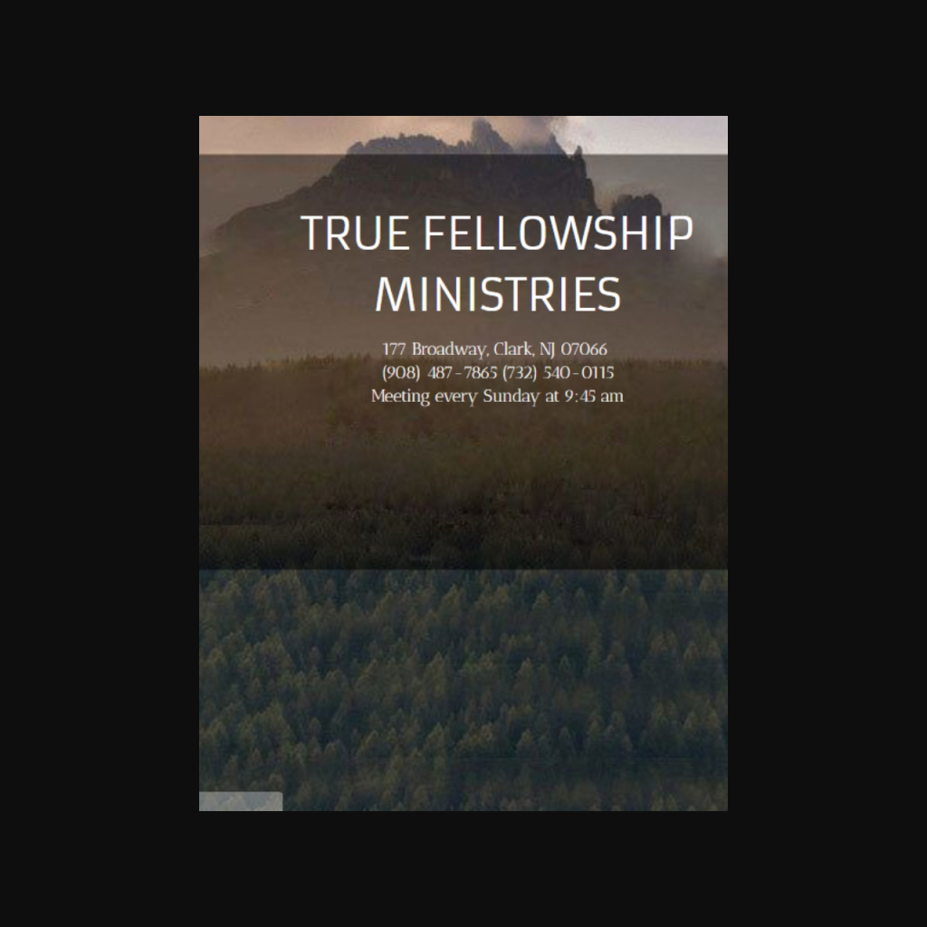 True Fellowship Ministries