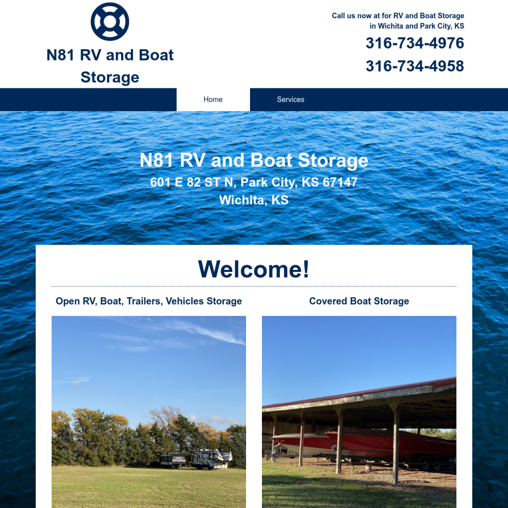 N81 RV and Boat Storage