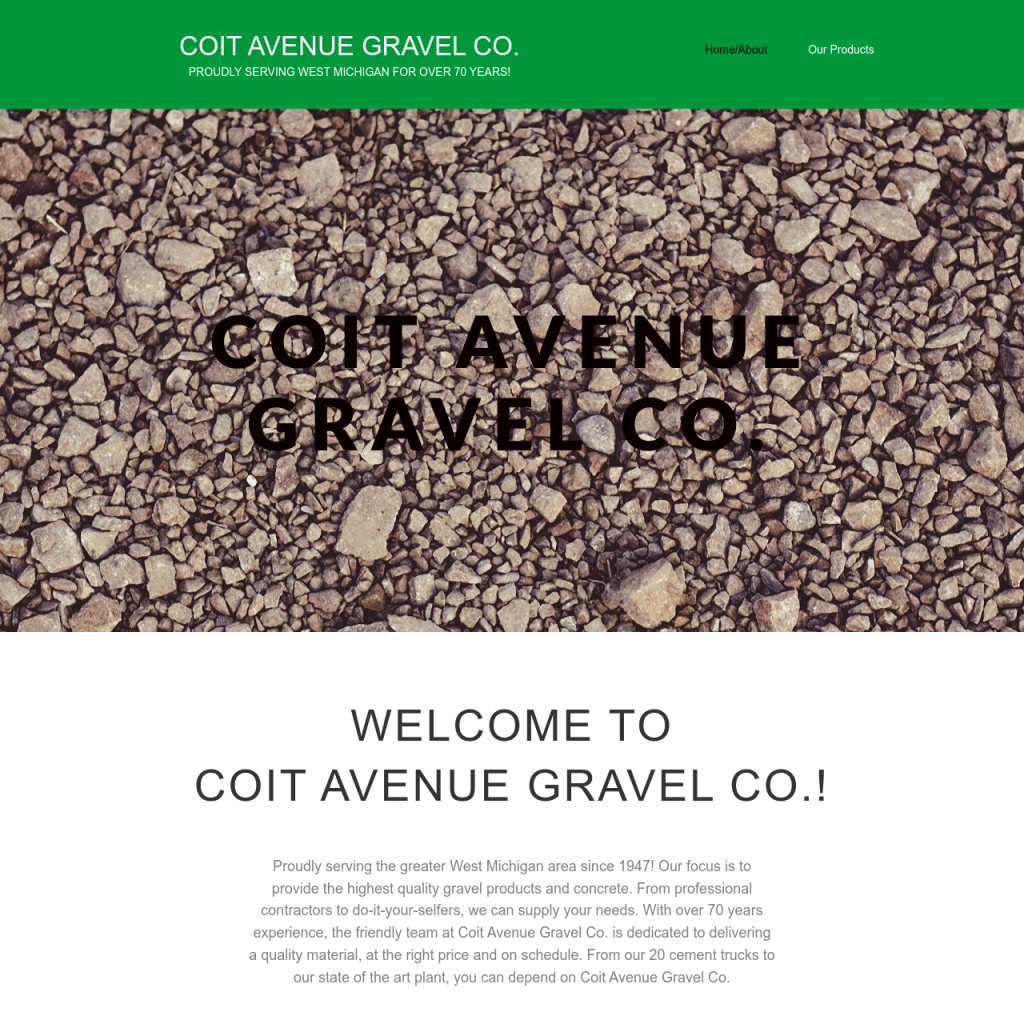 Coit Avenue Gravel