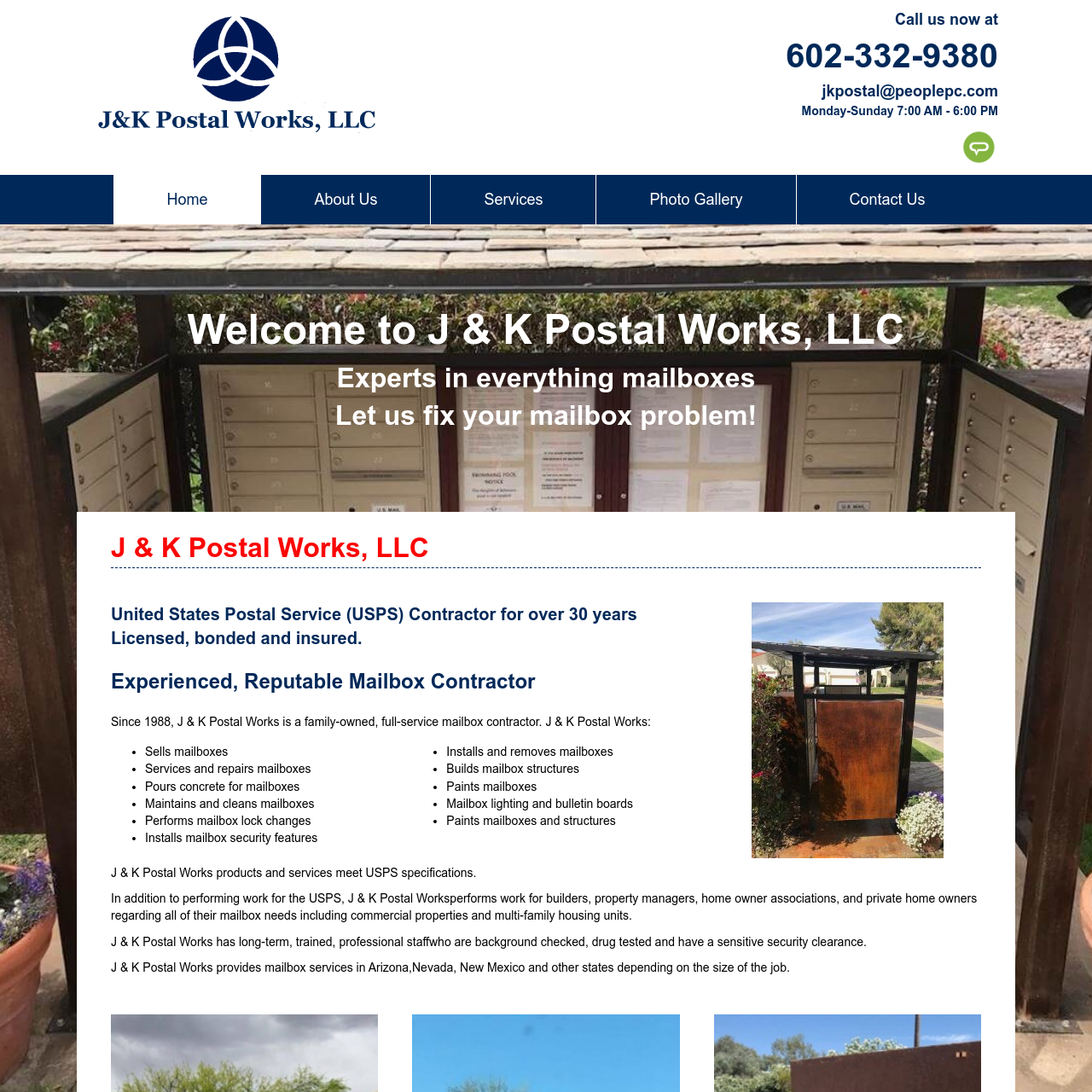 JK Postal Works LLC