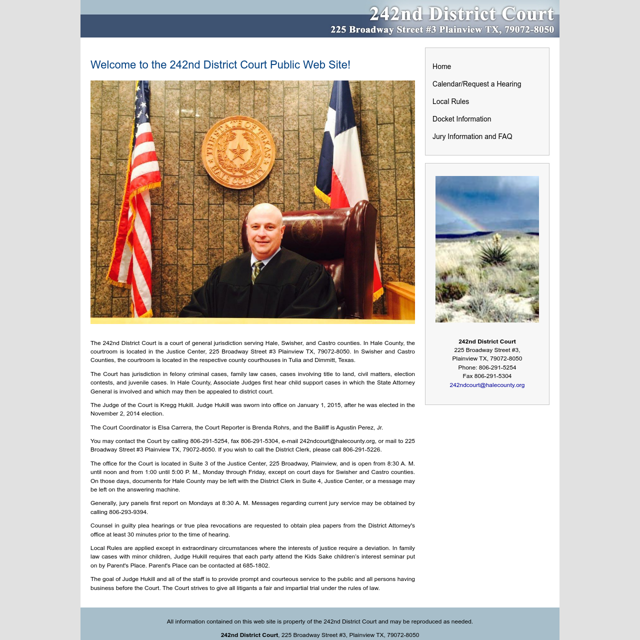 242nd Court of Law